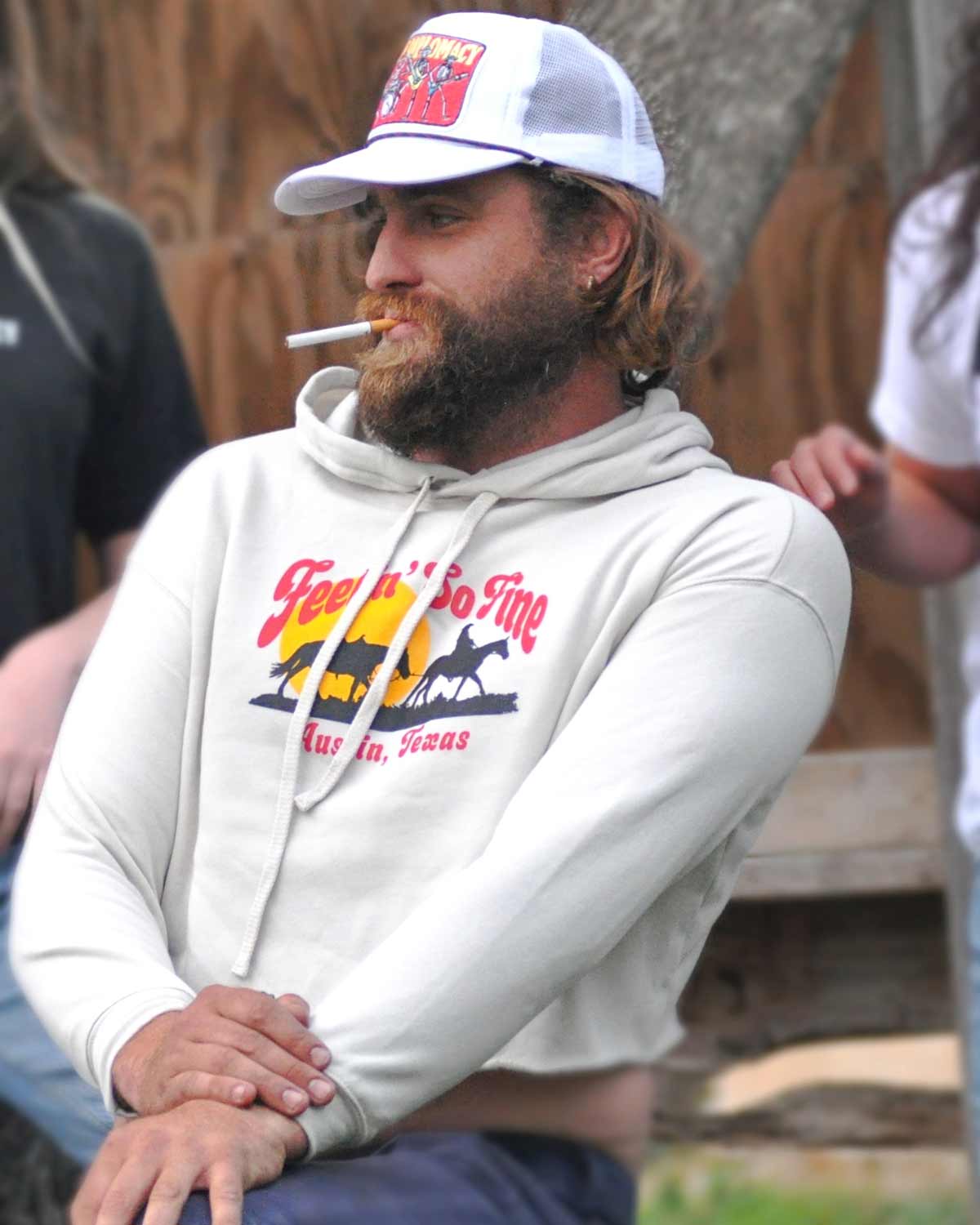 Feelin So Fine Cropped Hoodies